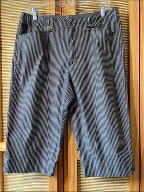 3 for $21!!  White Stag Pin Striped Capris Sz 10